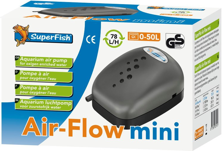 lade Verslagen Oprichter SuperFish luchtpomp Air-Flow Mini | Hoodie Dier XL