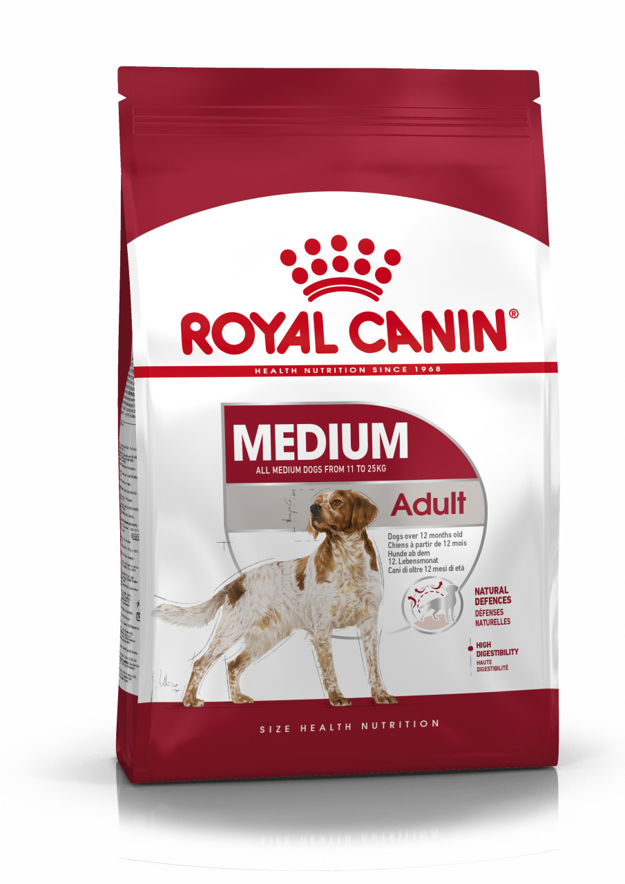 Eerste Afscheid Behandeling Royal Canin hondenvoer Medium Adult 15 kg | Hoodie Dier XL
