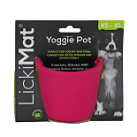 Lickimat Yoggie Pot Roze 8 cm