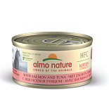 Almo Nature Kattenvoer HFC Complete Kitten Zalm en Tonijn 70 gr