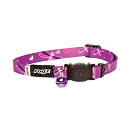 Rogz Kattenhalsband Kiddycat Paars Dragonfly