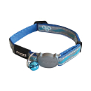 Rogz Kattenhalsband Nightcat Blauw Floral