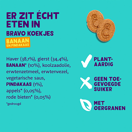 Edgard & Cooper Biscuit Banana 400 gr