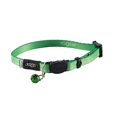 Rogz Kattenhalsband Kiddycat Lime Paws