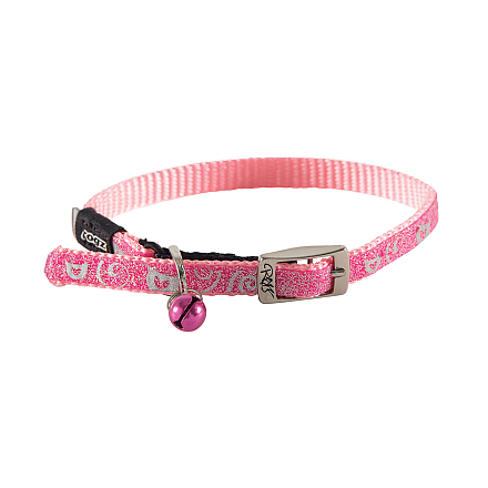 Rogz Kattenhalsband Sparklecat Roze XS