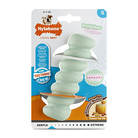 Nylabone Puppy Tactile Stick Pindakaas S