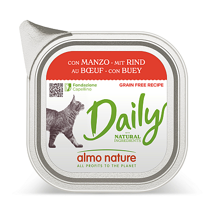 Almo Nature Kattenvoer Daily Rund 100 gr